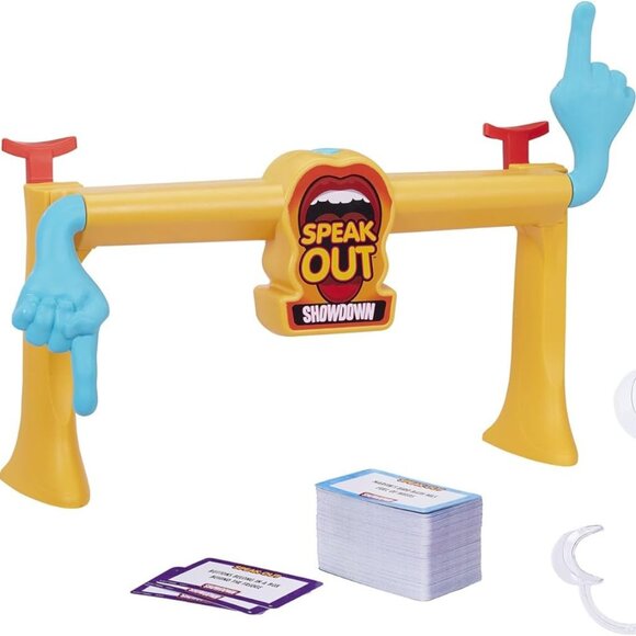 Speak Out Showdown Hasbro Game-English New in Box For Age 8+ - Picture 5 of 15